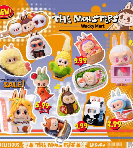 THE MONSTERS Wacky Mart Series Figures (5)